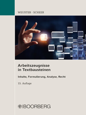 cover image of Arbeitszeugnisse in Textbausteinen